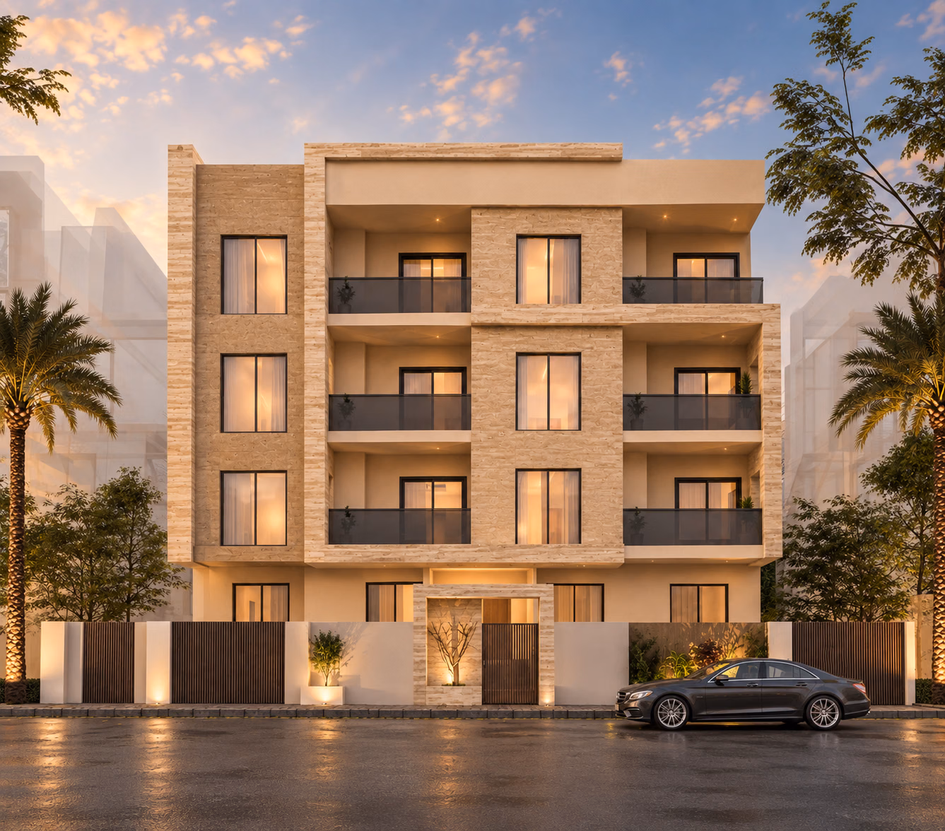 Beit Al Watan Smart Residential Building — Design 2